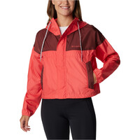 Columbia chaqueta softshell mujer Flash Challenger Cropped Windbreaker vista frontal