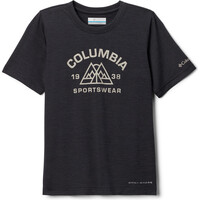 Columbia camiseta montaña manga corta niño Mount Echo Short Sleeve Graphic Shirt vista frontal