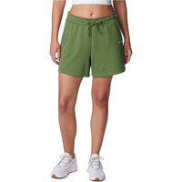 Columbia pantalón corto montaña mujer Columbia Trek French Terry Short vista frontal