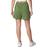 Columbia pantalón corto montaña mujer Columbia Trek French Terry Short vista trasera