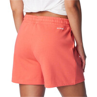 Columbia pantalón corto montaña mujer Columbia Trek French Terry Short 04