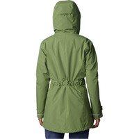 Columbia chaqueta impermeable mujer Here and There Trench II Jacket vista trasera