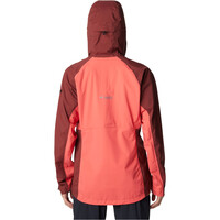 Columbia chaqueta impermeable mujer Mazama Trail Shell vista trasera