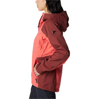 Columbia chaqueta impermeable mujer Mazama Trail Shell vista detalle