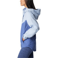 Columbia chaqueta impermeable mujer Wahkeena Falls 3L Shell vista detalle