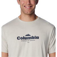 Columbia camiseta montaña manga corta hombre Kwick Hike Graphic SS Tee 03