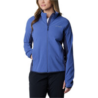 Columbia forro polar mujer Spectre Ridge Full Zip Tech Fleece vista frontal