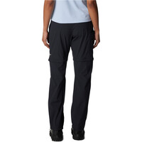 Columbia pantalón montaña mujer Summit Valley Convertible Pant vista trasera