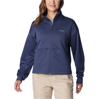 Columbia forro polar mujer Boundless Trek Tech Full Zip vista frontal