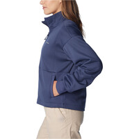 Columbia forro polar mujer Boundless Trek Tech Full Zip vista detalle