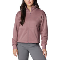 Columbia forro polar mujer Boundless Trek Tech Full Zip vista frontal