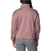 Columbia forro polar mujer Boundless Trek Tech Full Zip vista trasera