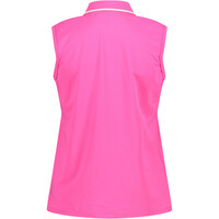 Cmp camiseta tirantes WOMAN POLO SLEEVELESS vista trasera