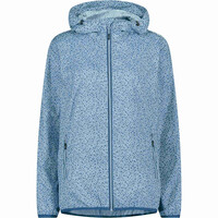 Cmp chubasquero mujer WOMAN JACKET RAIN FIX HOOD vista frontal