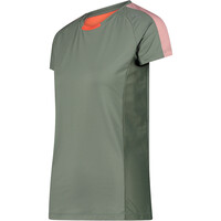 Cmp camiseta entrenamiento manga corta mujer WOMAN T-SHIRT TRAIL vista detalle