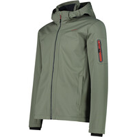 Cmp chaqueta softshell hombre MAN JACKET ZIP HOOD vista detalle