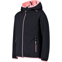 Cmp chaqueta softshell niño KID G JACKET FIX HOOD vista detalle