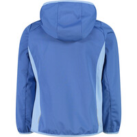 Cmp chaqueta softshell niño KID G JACKET FIX HOOD vista trasera