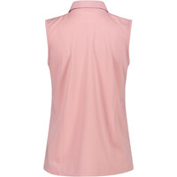 Cmp camiseta tirantes WOMAN POLO SLEEVELESS vista trasera