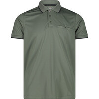 Cmp camiseta montaña manga corta hombre MAN POLO vista frontal