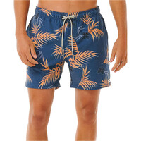 Rip Curl bañador playa hombre SURF REVIVAL FLORAL VOLLEY vista frontal