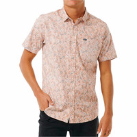 Rip Curl camisa manga corta hombre FLORAL REEF S/S SHIRT vista frontal