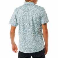 Rip Curl camisa manga corta hombre FLORAL REEF S/S SHIRT vista trasera