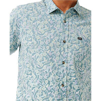 Rip Curl camisa manga corta hombre FLORAL REEF S/S SHIRT vista detalle