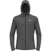 Odlo forro polar hombre Mid layer hoody full zip TENCIA vista frontal