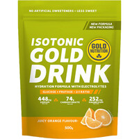 Gold Nutrition hidratación ISOTONIC GOLD DRINK ORANGE vista frontal