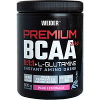 Weider Aminoacidos Premium BCAA 8:1:1 + L-GLUTAMINA vista frontal