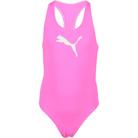 Puma bañador natación niña GIRLS RACERBACK SWIMSUIT 1P vista frontal