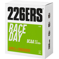 226ers barritas energéticas BOX RACE DAY BAR BCAAs 40g APPLE & CINNAMON vista frontal