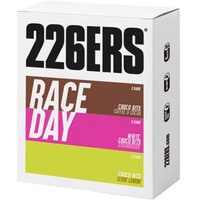 226ers barritas energéticas BOX RACE DAY BAR CHOCO BITS 40g (MIX) vista frontal