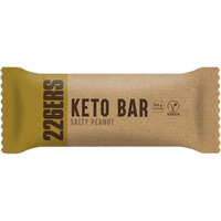 226ers barritas energéticas KETO BAR 45g - SALTY PEANUTS vista frontal