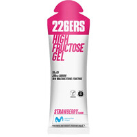 226ers energía instantánea HIGH FRUCTOSE GEL 80GR STRAWBERRY vista frontal