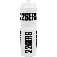 226ers Bidones PLASTIC BOTTLE 1L CC WHITE -BLACK LOGO vista frontal