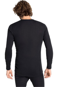 Odlo camiseta térmica manga larga hombre _3_BL TOP crew neck l/s ACTIVE WARM ECO vista trasera