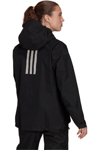 adidas chaqueta impermeable mujer Terrex GORE-TEX Paclite impermeable vista detalle