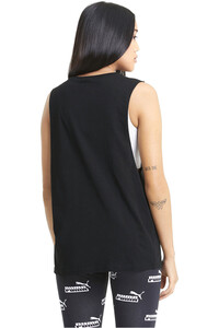 Puma camiseta tirantes mujer ESS Cut Off Logo Tank vista trasera