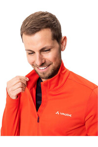 Vaude forro polar hombre Mens Livigno Halfzip II vista detalle