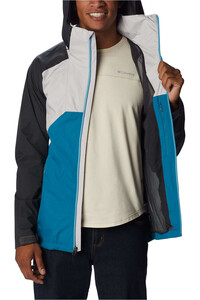 Columbia chaqueta impermeable hombre Rain Scape Jacket vista detalle