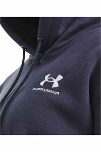 Under Armour sudaderas deportivas mujer ESSENTIAL FLEECE HOODIE vista detalle