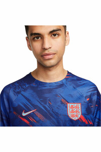 Nike camiseta de fútbol oficiales CAMISETA CALENTAMIENTO INGLATERRA 2022 vista detalle