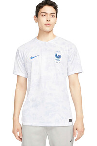 Nike camiseta de fútbol oficiales CAMISETA FRANCIA SEGUNDA EQUIPACION 2022 vista frontal