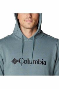 Columbia Sudaderas Montaña Hombre CSC BASIC LOGO II HOODIE vista detalle