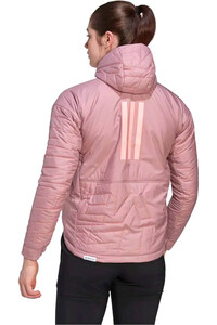 adidas chaqueta outdoor mujer Terrex MYSHELTER PrimaLoft (acolchada, con capucha) vista trasera