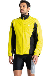 Dare2b chaqueta impermeable ciclismo hombre Mediant II Jacket vista frontal
