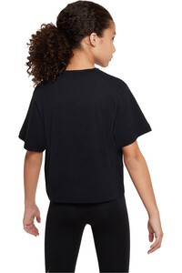 Nike camiseta manga corta niña NSW TEE BOXY ICON CLASH vista trasera