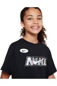 Nike camiseta manga corta niña NSW TEE BOXY ICON CLASH vista detalle